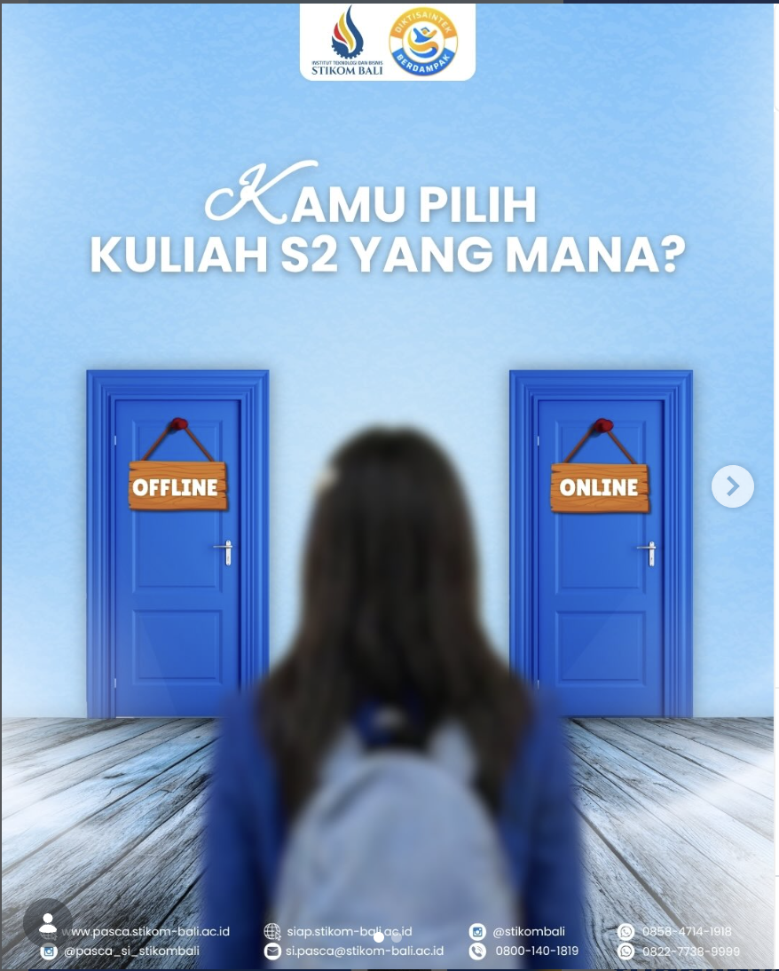 Kamu pilih kuliah S2 yg mana??