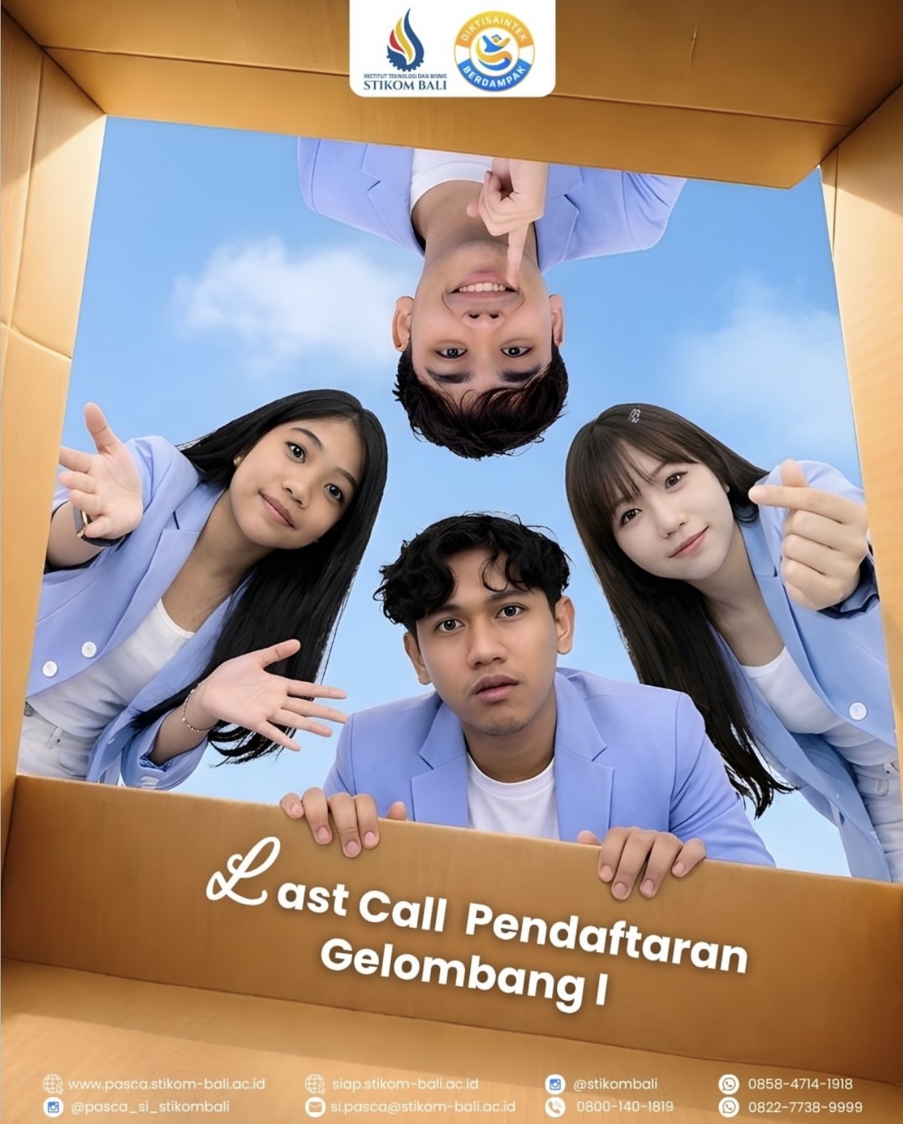 Last Call Pendaftaran Gelombang 1
