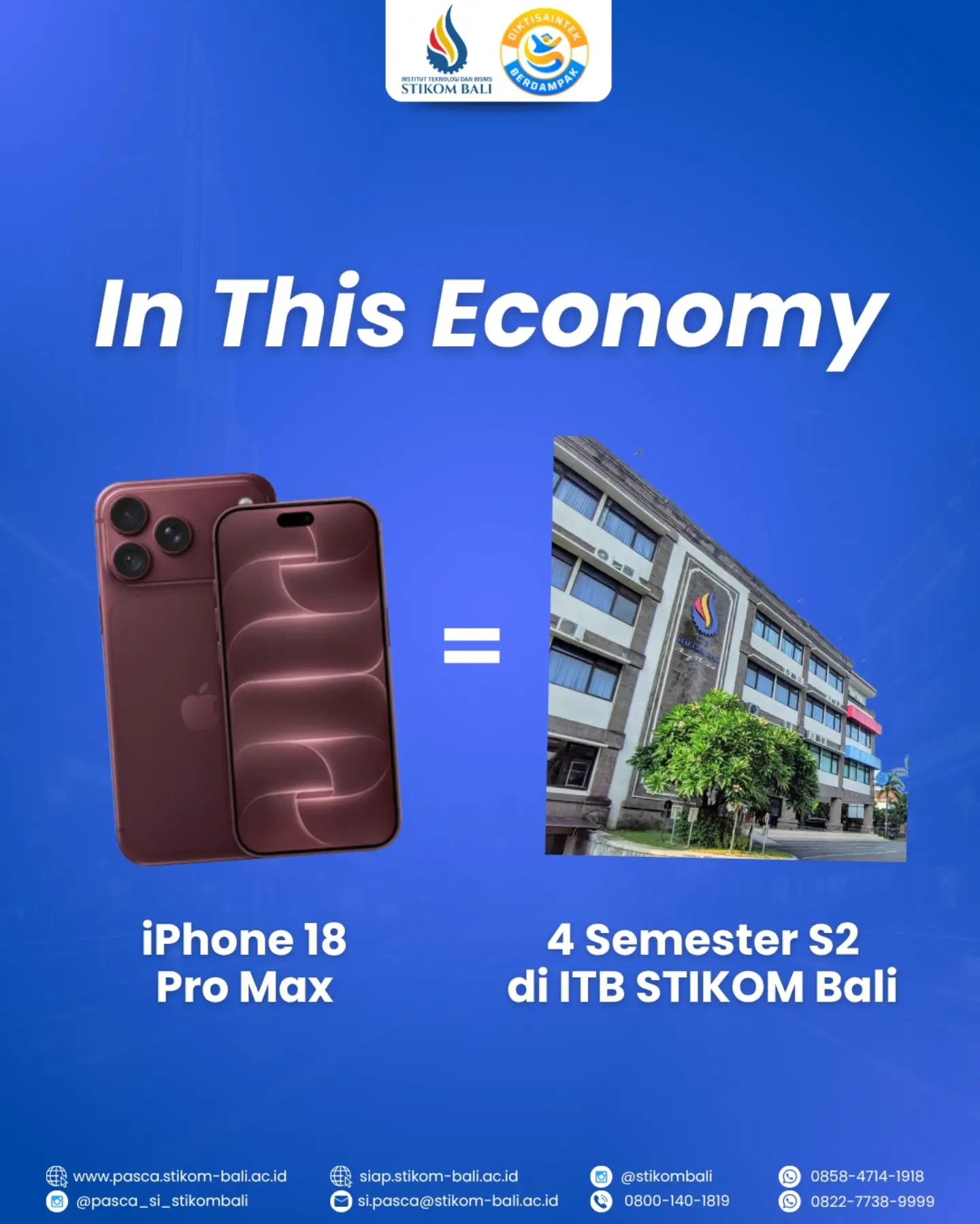 In this economy, kadang yang terlihat seperti pengeluaran sebenarnya adalah investasi terbaik buat diri sendiri! 🎓✨